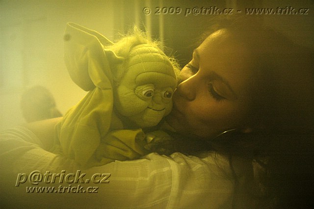 Eli�ka a Mr. Yoda